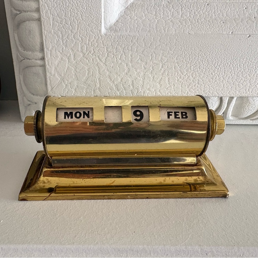 Metal Library Desk Calendar - Picture 7 of 16